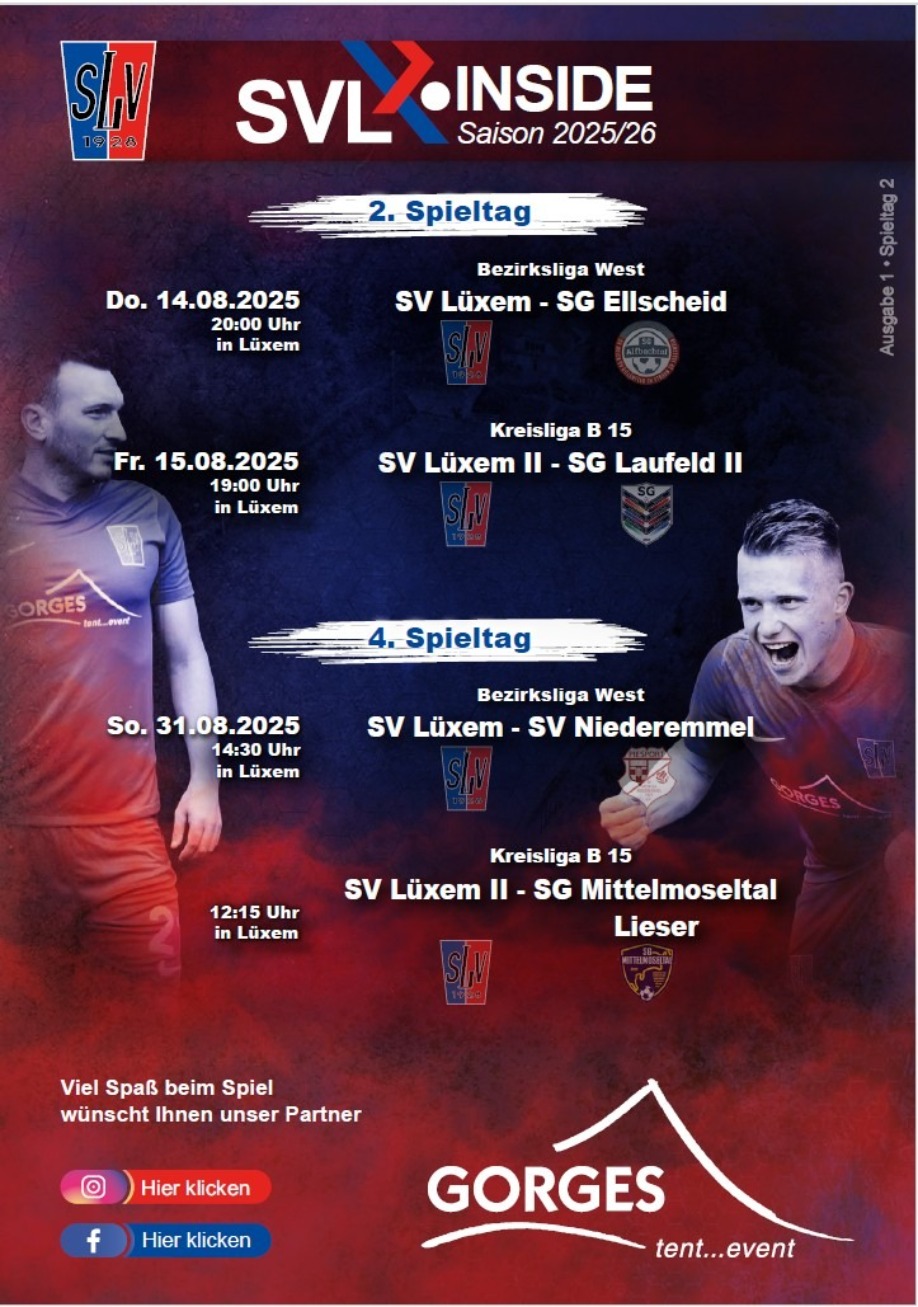 1. Heimspiel 2025