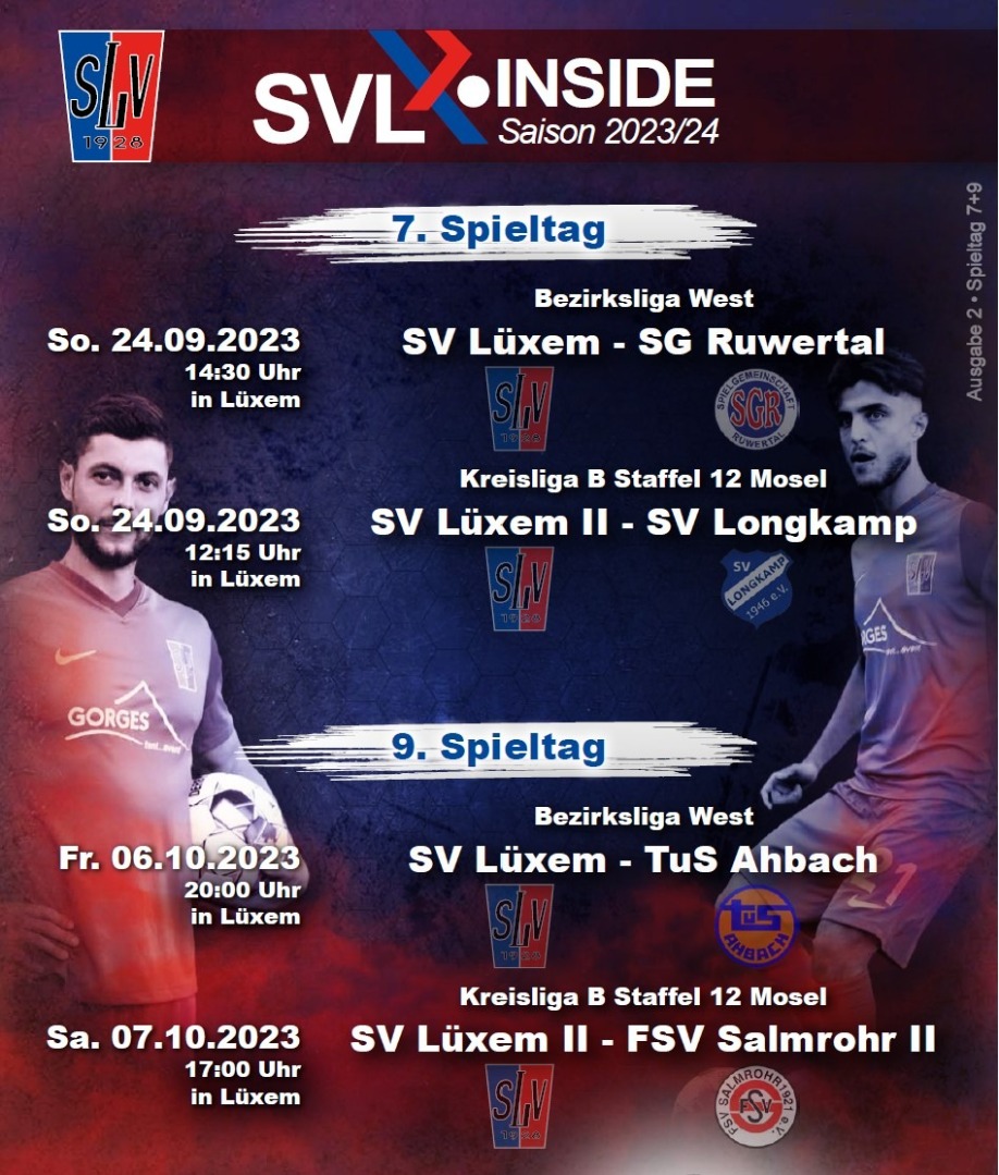 SVL Inside Spieltag 7+9